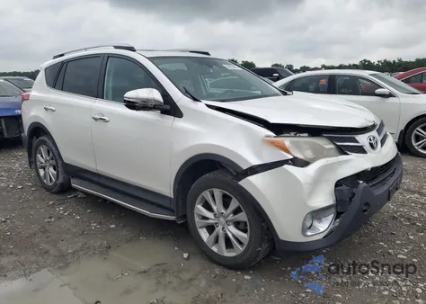 2014 Toyota Rav4 Limited из США, поврежденный, VIN 2T3YFREV0EW100807